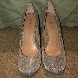 Glittery Gold & Silver Pumps